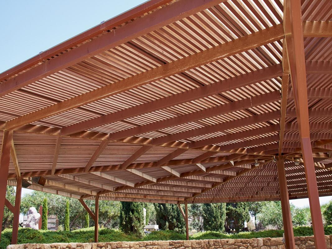 beautiful shaded structures and pergolas